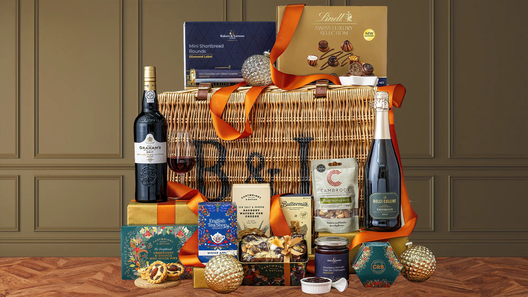 Win a luxurious hamper for your Christmas Day celebrations, worth £150!