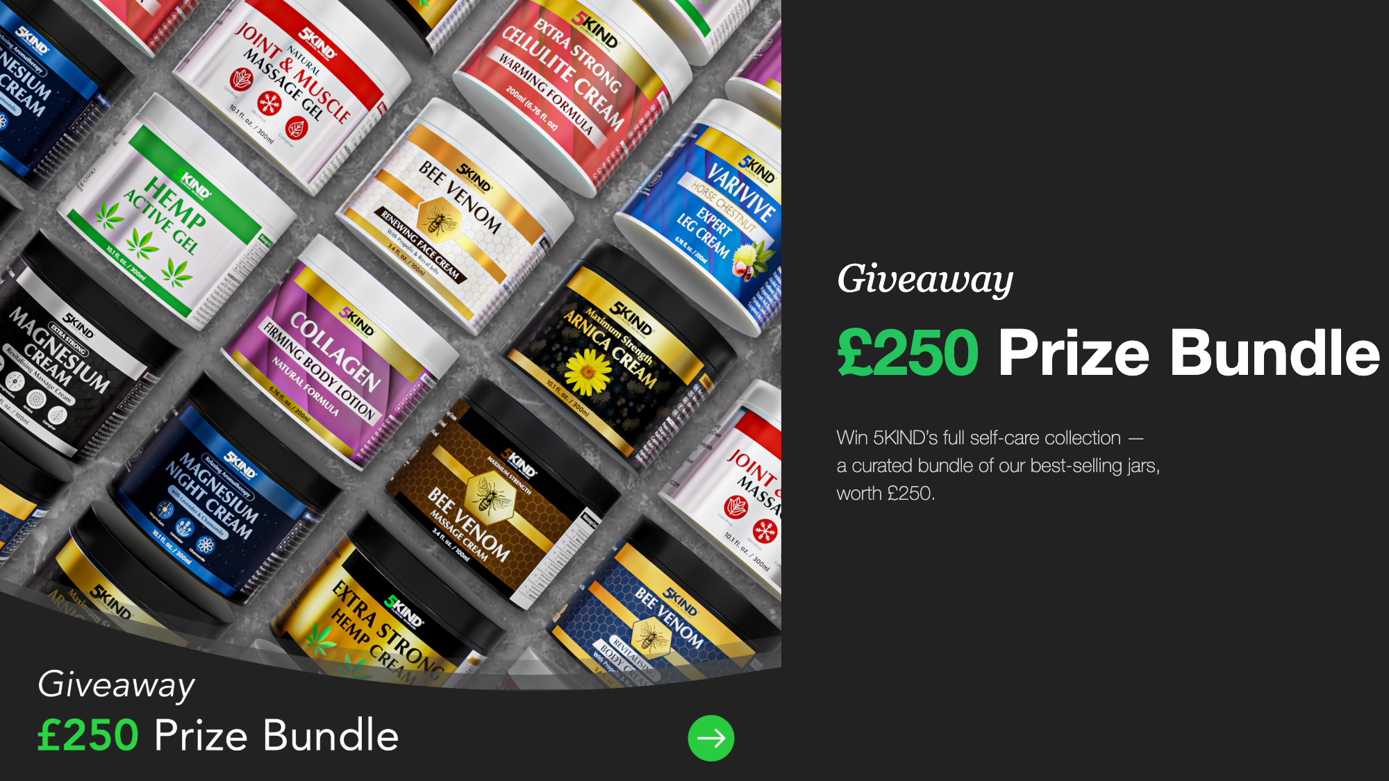 Win a natural wellness collection worth £250!
